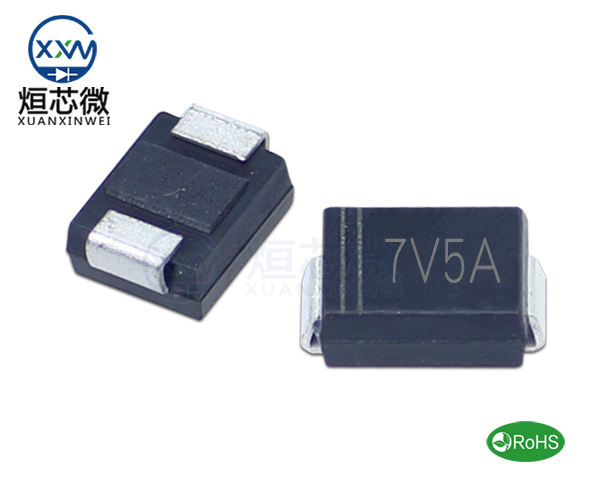 P6SMB7.5A參數,TVS二極管P6SMB7.5A瞬態(tài)(變)抑制二極管